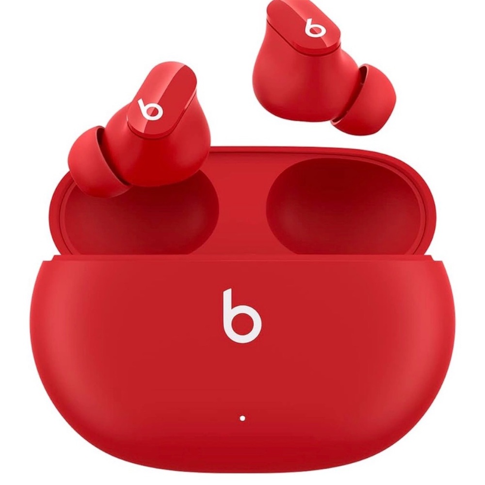 Beats by Dre Red Earbud Headphones